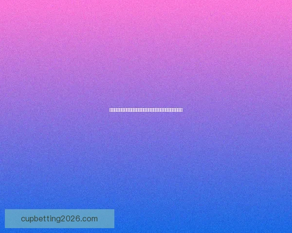 围绕世界杯竞猜胜负平台打造智能化赛事预测体验全面升级指南新篇